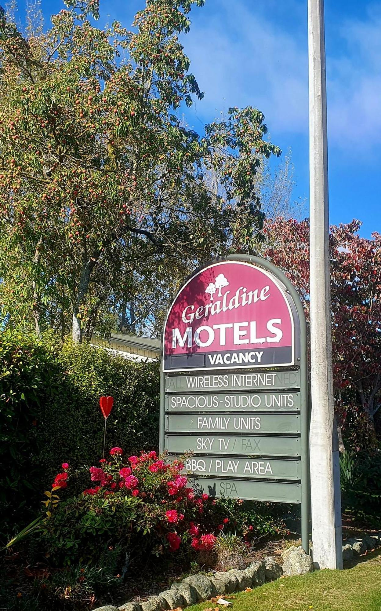 Geraldine Motels Exterior foto